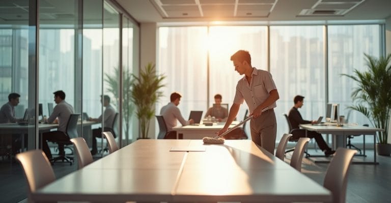 clean office productivity benefits