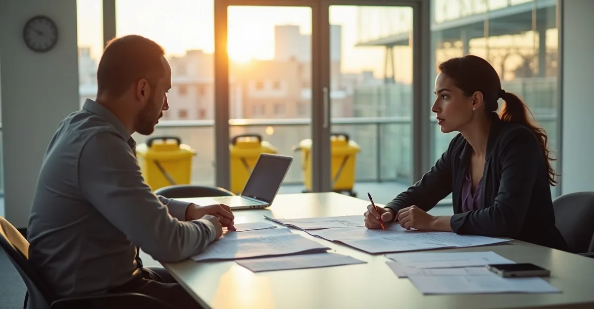 What is the termination clause for cleaning contracts?