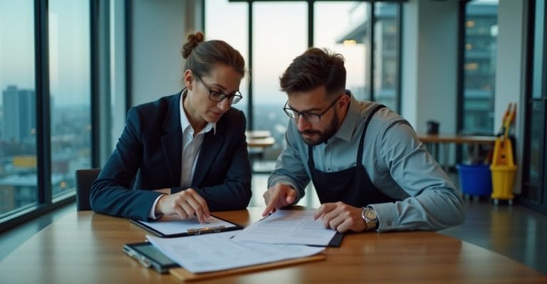 commercial cleaning contract inclusions