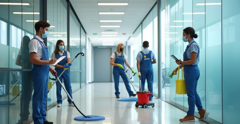 commercial cleaning service checklist