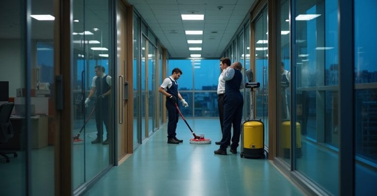 difference between cleaning and commercial cleaning