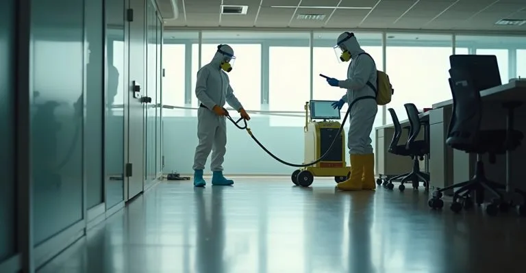 emergency commercial cleaning protocol