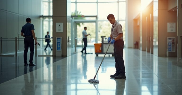 government building cleaning needs