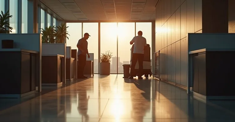 janitorial vs commercial cleaning