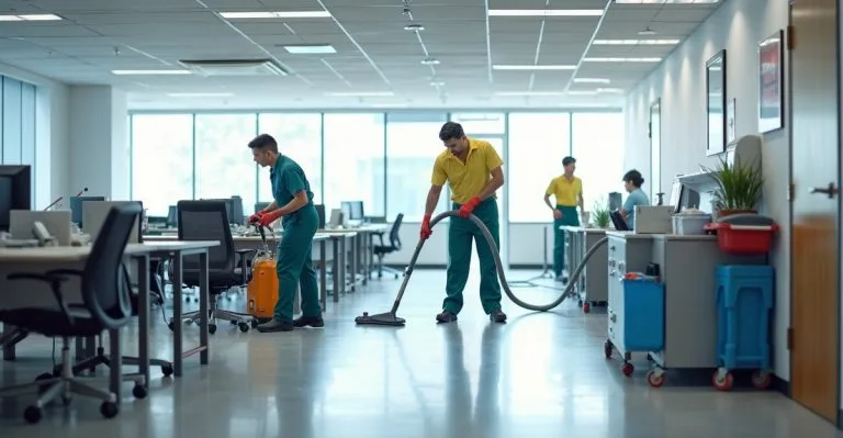 office cleaning inclusions