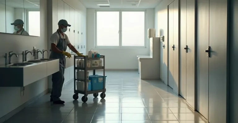 professional restroom cleaning