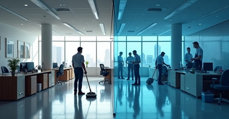 routine vs detail cleaning