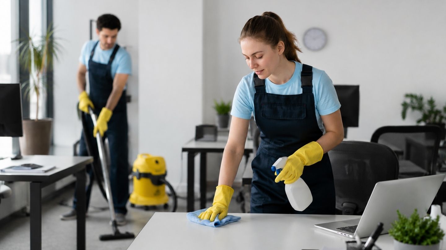 commercial office cleaning after hours