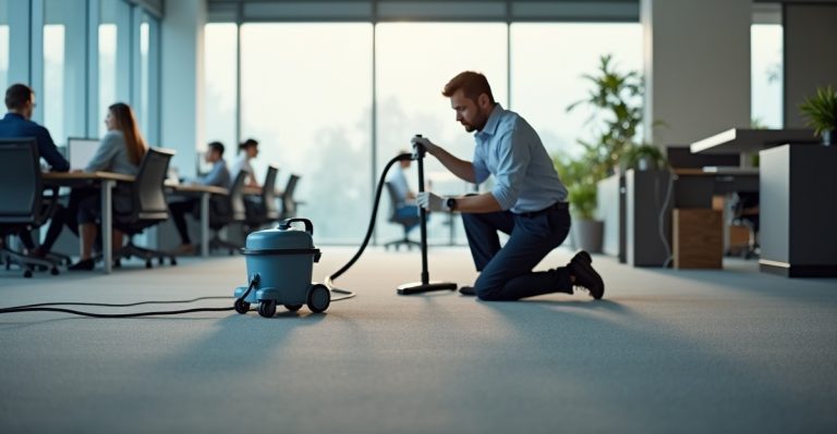 how often should office carpets be cleaned